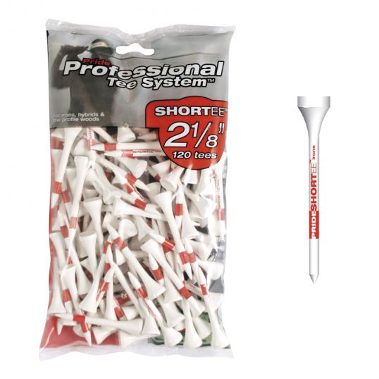 Pride PTS 2 1/8in Tee Pk 120 red