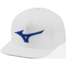 Tour Flat Snapback Golf Cap Mens Adjustable White