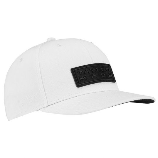 Performance Adjustable DJ Patch Hat Mens Adjustable White