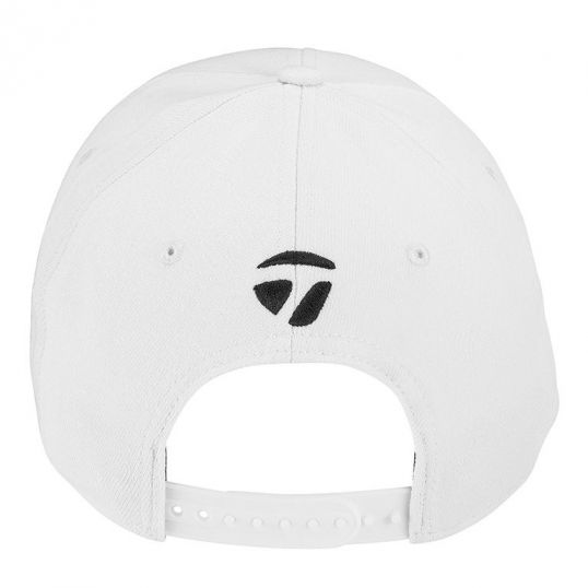 Performance Adjustable DJ Patch Hat Mens Adjustable White