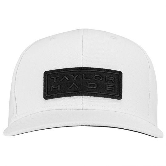 Performance Adjustable DJ Patch Hat Mens Adjustable White