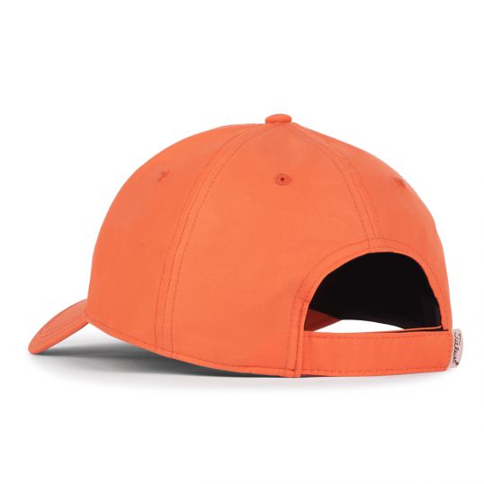 Players Performance Ball Marker Golf Cap Mens Adjustable Flame/White