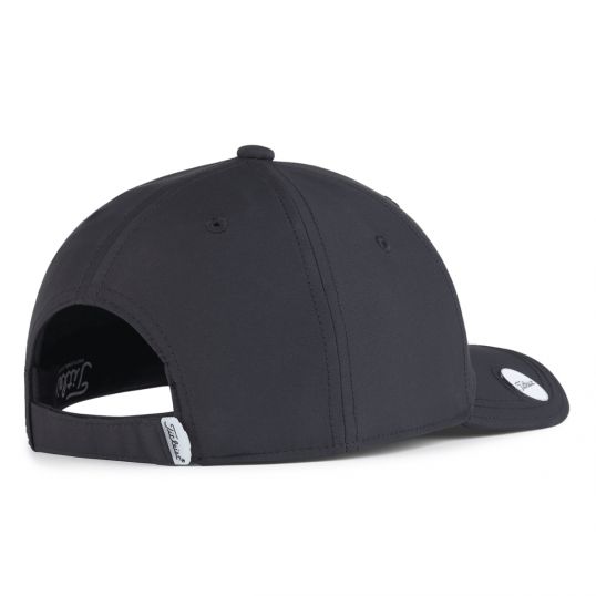 Players Performance Ball Marker Junior Cap Junior Adjustable Black/White