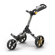 Micra Push Trolley Gun Metal/Yellow