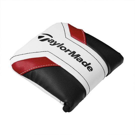 Spider Mallet Headcover White/Black/Red