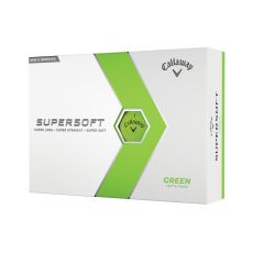 Supersoft Matte Green Golf Balls
