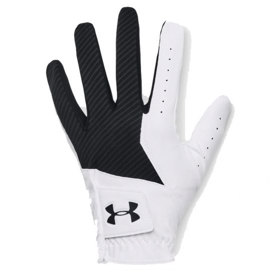 Medal Mens Golf Glove White/Black