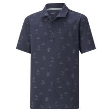 Cloudspun Horizons Junior Polo Navy/Blue