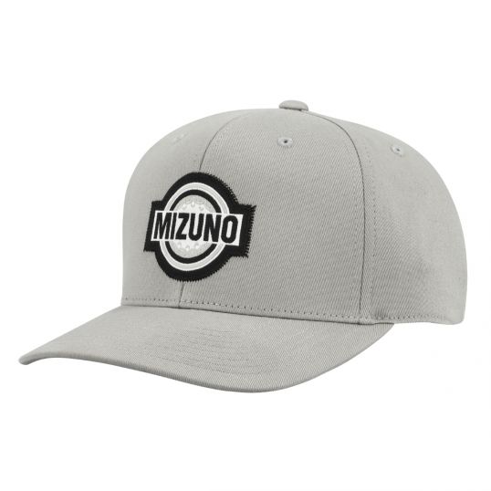 Patch Snapback Golf Cap Mens Adjustable Grey