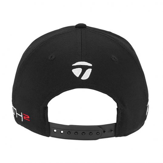 Tour Flatbill Hat Mens Adjustable Black