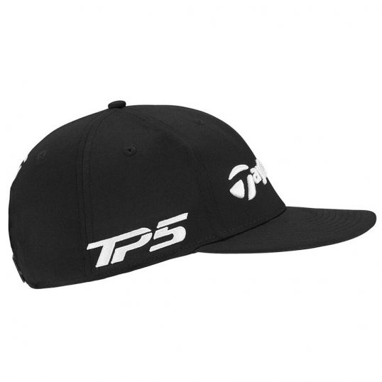 Tour Flatbill Hat Mens Adjustable Black