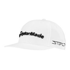 Tour Flatbill Hat Mens Adjustable White