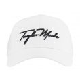 Ladies Script Golf Hat Ladies Adjustable White
