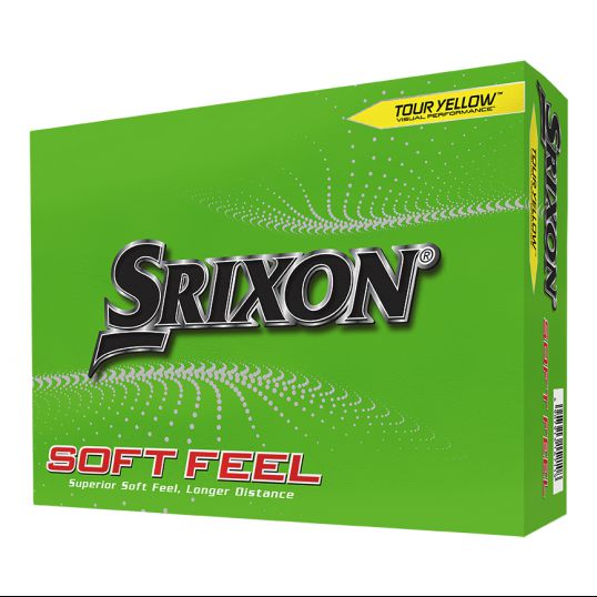 Soft Feel Yellow Golf Balls
