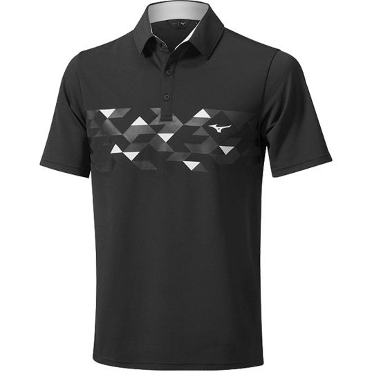 Winter Checker Polo Black
