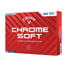 Chrome Soft 360 Triple Track Golf Balls