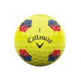 Chrome Soft TruTrack Yellow Golf Balls