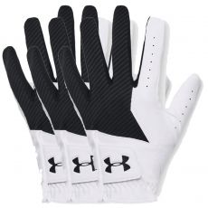 Medal Mens Golf Glove White/Black 3 Glove Offer