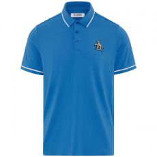 Oversized Pete Tipped Short Sleeve Polo Nebulas