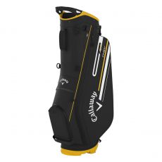 Chev Stand Bag Black/Gold