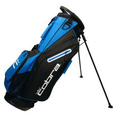 Signature Lightweight Stand Bag Black/White/Blue