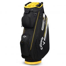 Chev 14+ Cart Bag Black/Gold