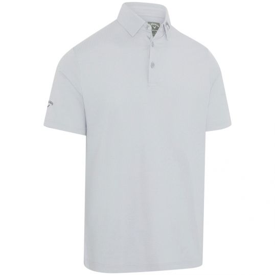 Classic Jacquard Polo Grey Dawn