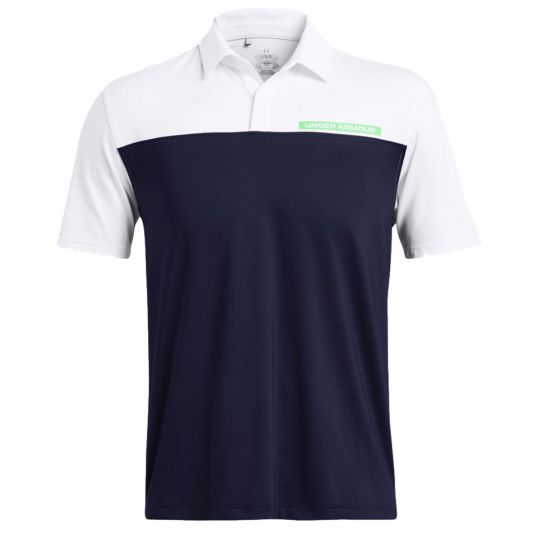 T2G Color Block Polo Midnight Navy