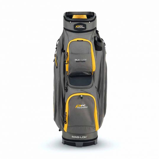 DLX-Lite Cart Bag Gun Metal/Yellow