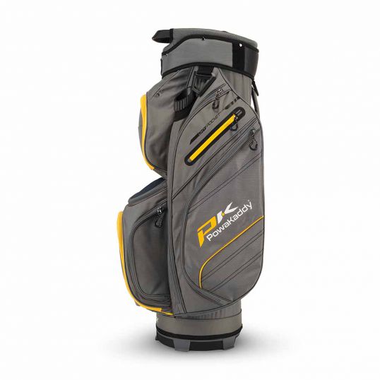DLX-Lite Cart Bag Gun Metal/Yellow