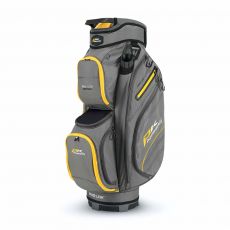 DLX-Lite Cart Bag Gun Metal/Yellow