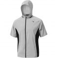 Drizzle Hoodie Half Sleeve Grey