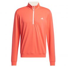 Lightweight Half Zip Sweater Preloved Scarlet