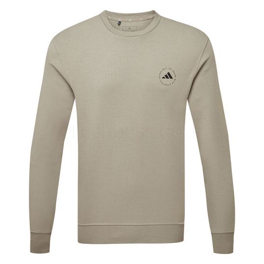 Core Crewneck Sweater Silver Pebble Mens Medium Silver Pebble