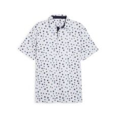 Cloudspun Floral Polo White/Blue