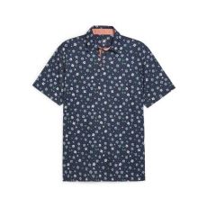 Cloudspun Floral Polo Navy/Green