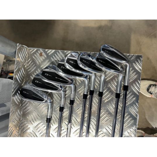 Qi10 Irons Steel Shafts Right Regular KBS Max MT 85 5-AW+SW (Used - 5 Star)