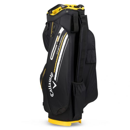 Chev Dry 14 Cart Bag Black/Gold