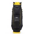Chev Dry 14 Cart Bag Black/Gold