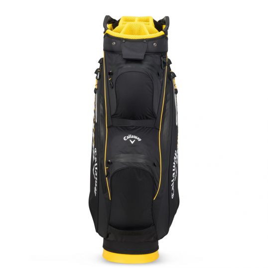 Chev Dry 14 Cart Bag Black/Gold