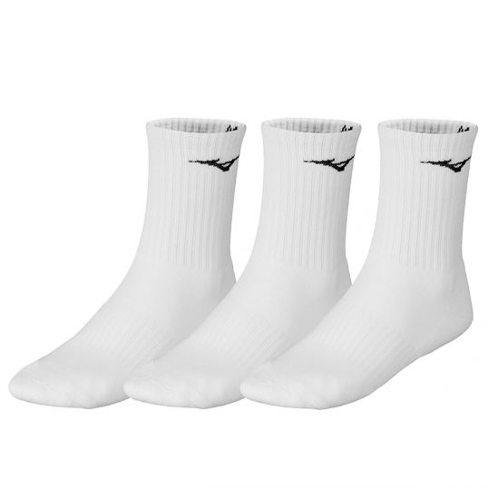Training 3 Pack Crew Mens Socks White