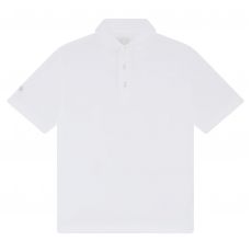 Solid Tournament Junior Polo Bright White