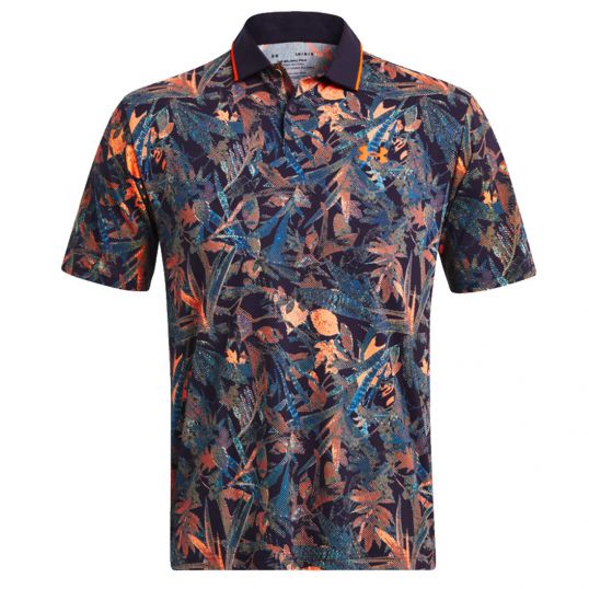 Iso Chill Edge Polo Blue Mens Large Navy/Phoenix