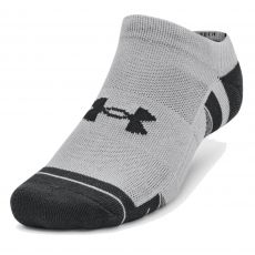 Performance Tech No Show Socks 3 Pack Grey
