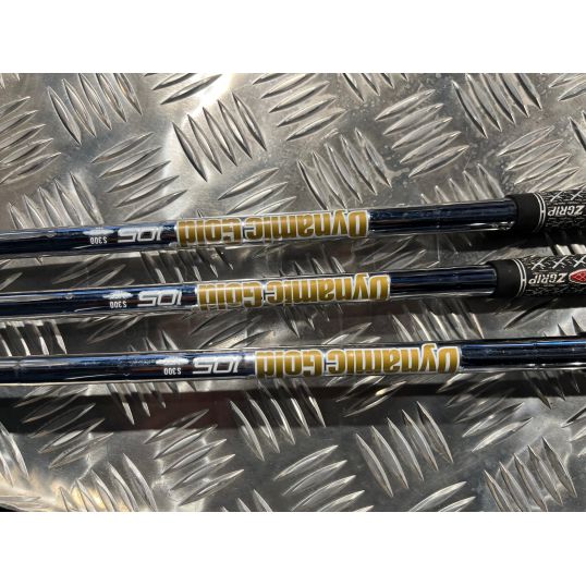 Milled Grind 3 Wedge Bundle Right 50 9 Stiff Dynamic Gold 105 S300 54/11 58/8 (Used - 3 Star)