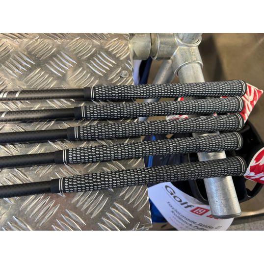 T-Rail Mens Hybrid-Iron Golf Set Graphite Shafts Left CUSTOM 6-PW (Custom 47303) (Not Quite Perfect)