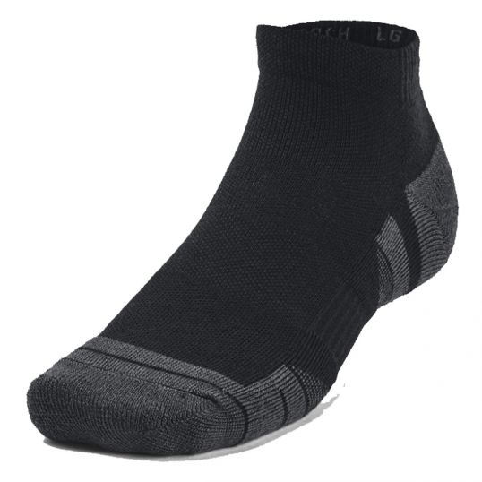 Performance Tech 3 Pack Low Socks Black