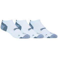Pounce Low Cut 3 Pair Socks White